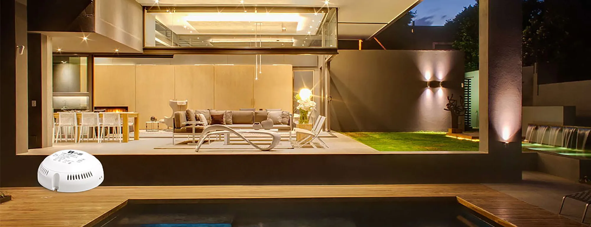 Ltech Smart Home CC CT Wireless Dimmable LED Driver 36W 90-128Vdc/280mA. 0-100% CT dimming level, Support Gate way, Panel, Remote, APP Dimming, IP20. 36E280RF02-PA  LTECH Wireless Receiver